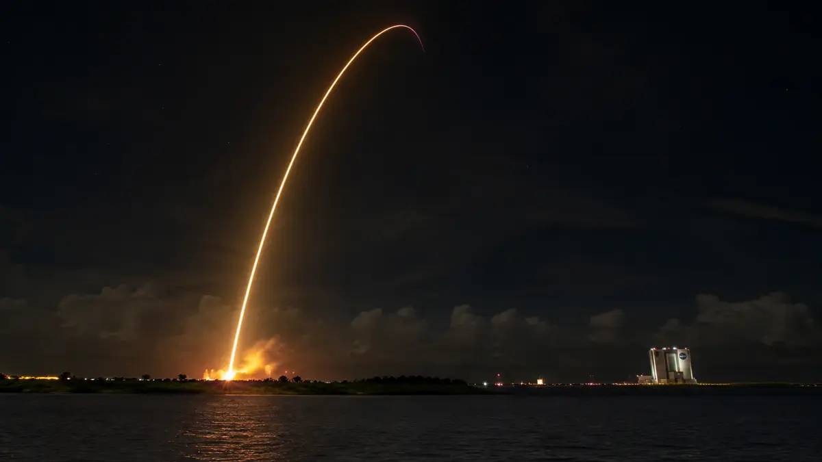 Early Morning SpaceX Rocket Launch Causes Loud Sonic Boom Across Central Florida