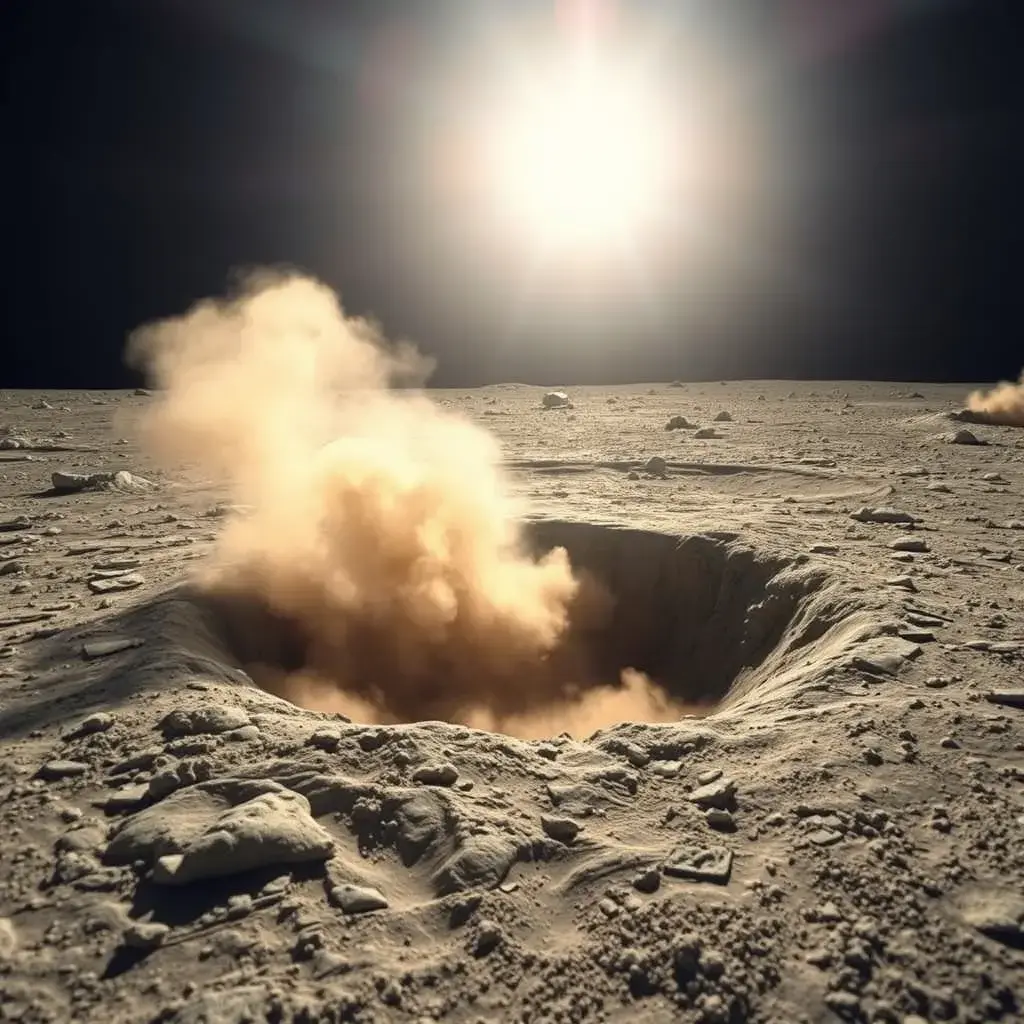 'It's a hole': SpaceX rocket leaves crater on Moon, first images show
