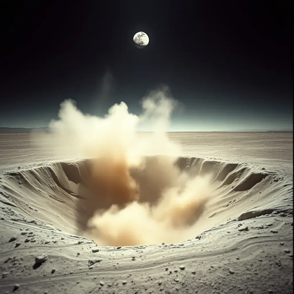 'It’s a new crater': SpaceX rocket leaves its mark on the Moon