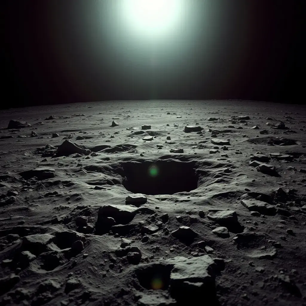 'They've done it.': NASA probe photographs SpaceX rocket's lunar impact crater