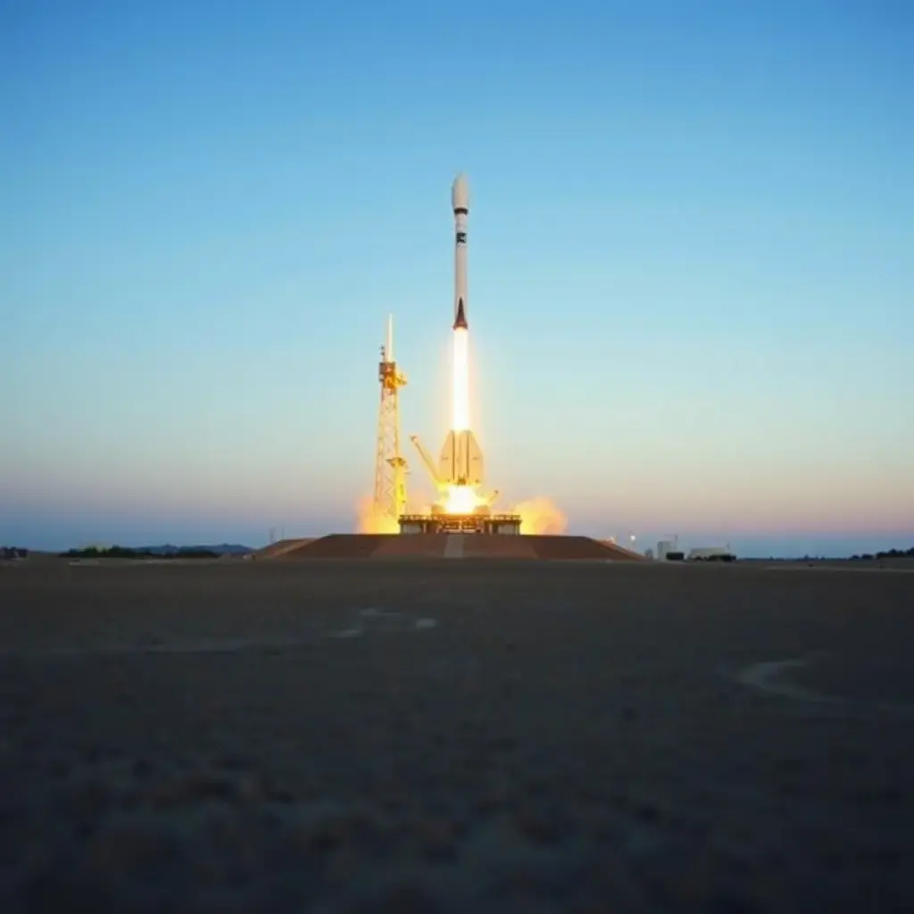 What is SpaceX's Starfall saucer and why did it launch again?